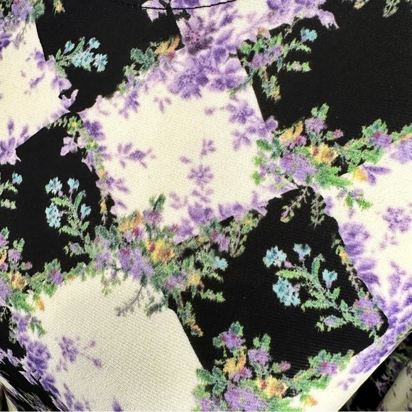 NWOT Preen By Thornton Bregazzi ‘Form’ Violet & Diamond Print Dress Size XS - Picture 6 of 15